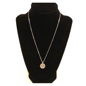 Imprinted Lotus Charm